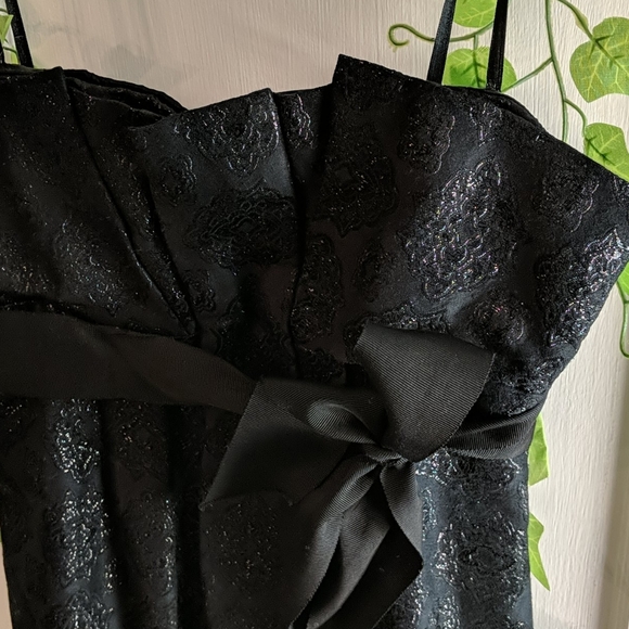 Bcbgmaxazria sparkle bow dress - Picture 2 of 9